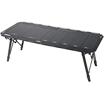 Amazon | Soomloom4.5ユニット昇降式キャンプテーブルELEVOアルミ合金